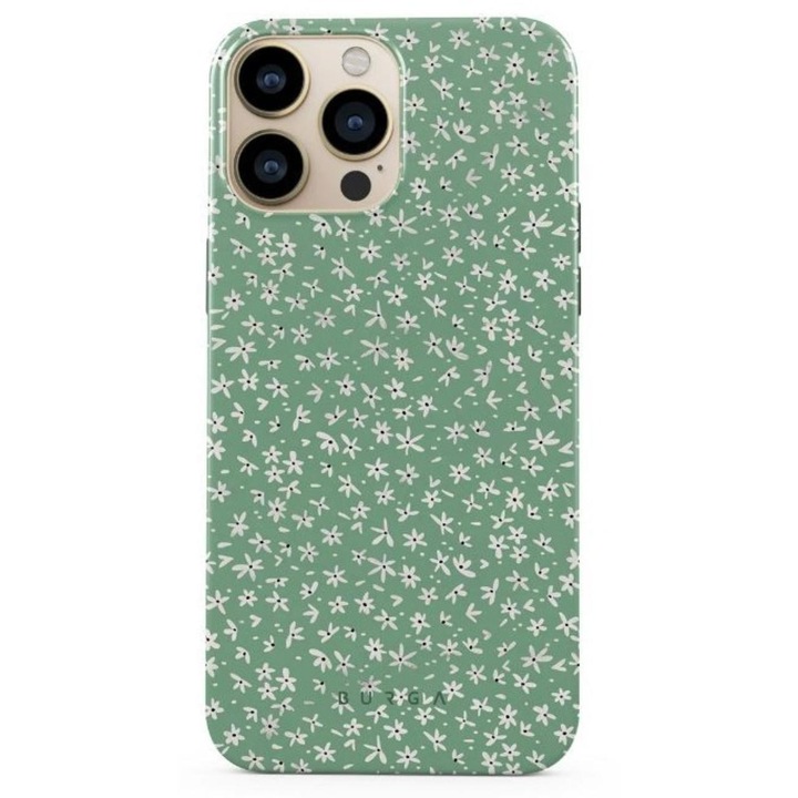 Husa Burga Dual Layer Lush Meadows compatibila cu iPhone 13 Pro