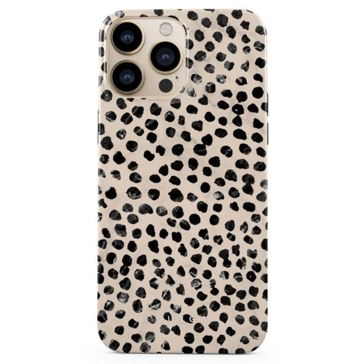 Husa Burga Dual Layer Almond Latte compatibila cu iPhone 13 Pro Max