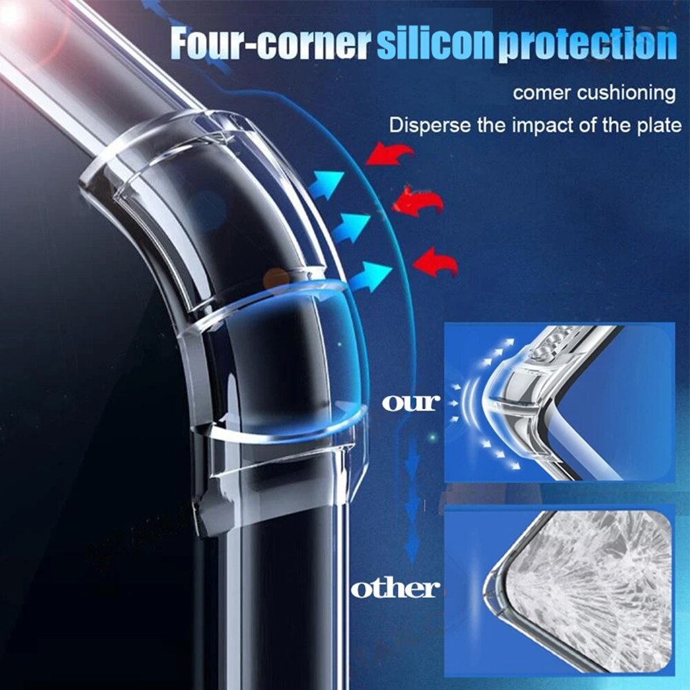 Husa compatibila cu Huawei P60 Pro, Protectie antisoc, Silicon Ultra Slim High Tech, Crystal Clear