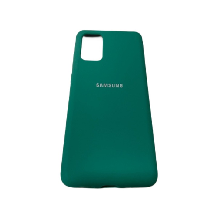 Husa verde din silicon moale pentru protectie spate a Samsung Galaxy S20 Plus/Samsung Galaxy S20 Plus 5G, cu bumper ultrasli