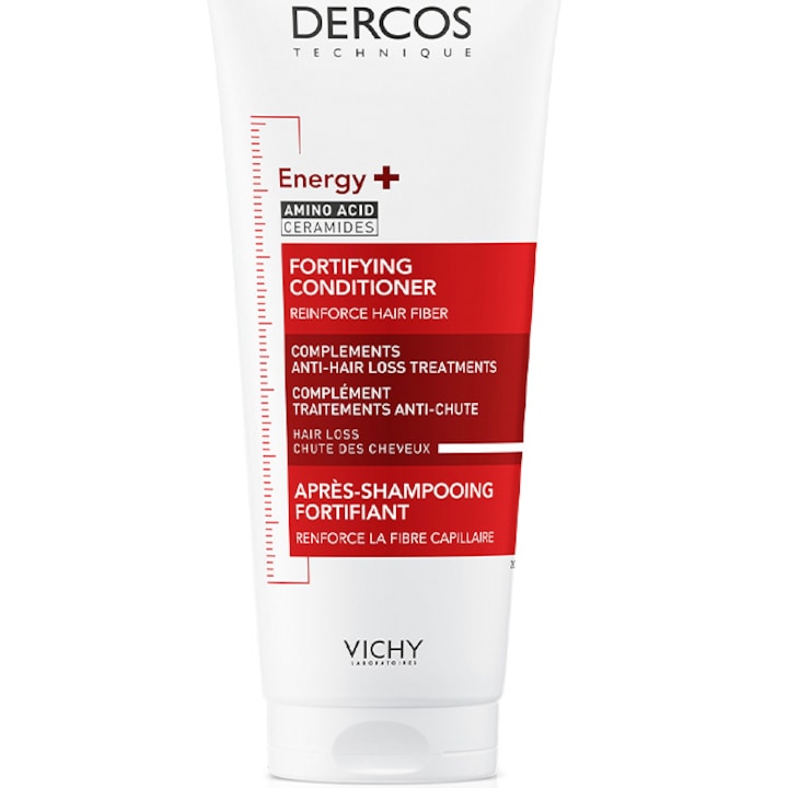 Energizáló balzsam Vichy Dercos Energy hajhullás ellen Aminexillal, 200 ml