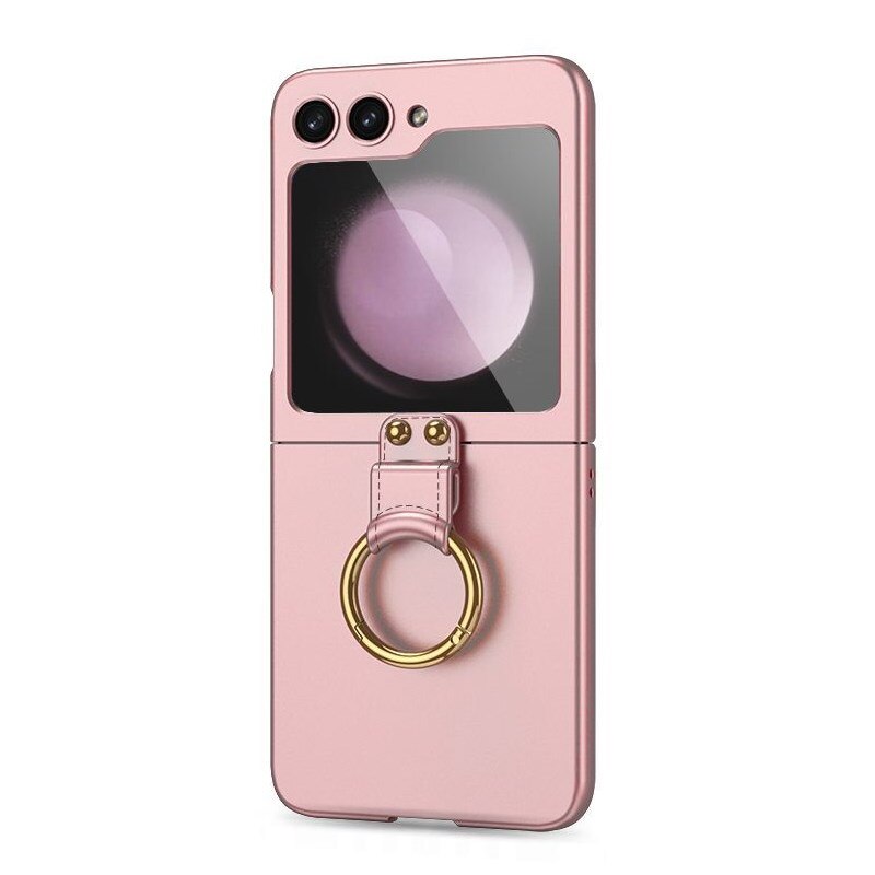 Samsung Galaxy Z Flip 5 case pink gold TECH-PROTECT ICON RING