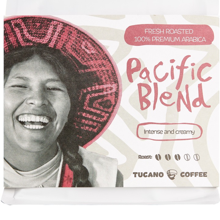 Cafea Boabe Premium by Tucano Pacific Blend 500gr