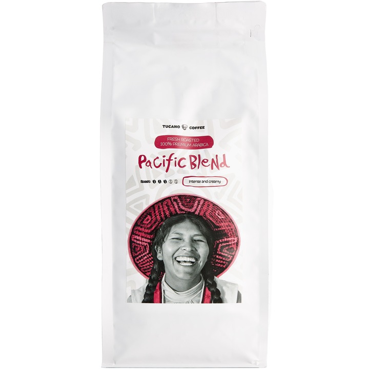 Cafea Boabe Premium by Tucano Pacific Blend 1000 gr