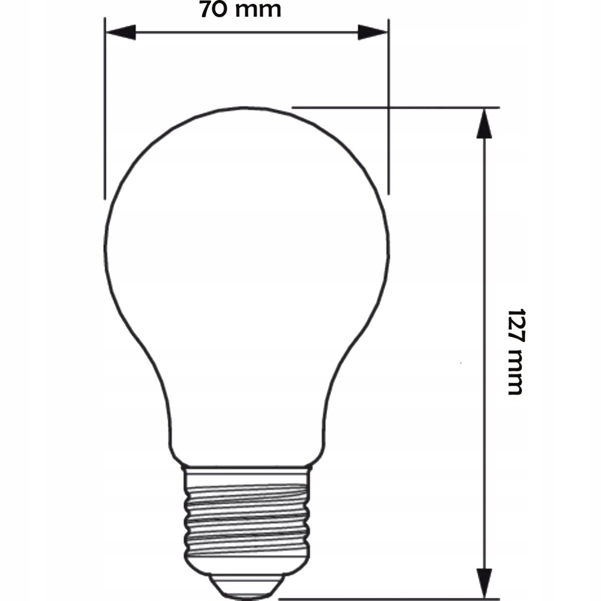 Bec LED, Philips, A70, E27, 7.3 W, 1535 lm, 3000K, Clasa A, Alb - eMAG.ro