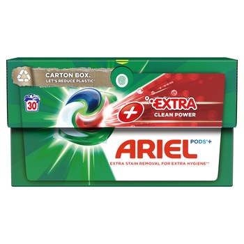 Detergent rufe capsule, Ariel, 30 bucati
