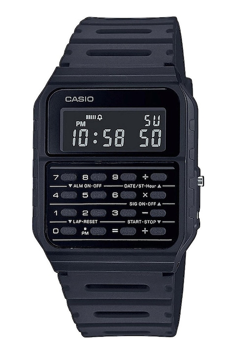 Casio, Часовник с калкулатор, Черен