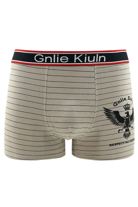 Мъжки памучни боксерки ADU-X5079сиви 90168, Сив