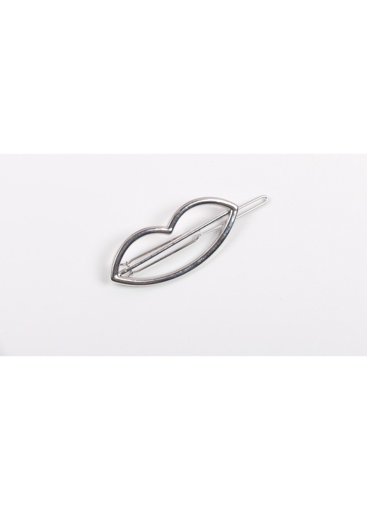 Fém hajcsat, Rozsdamentes acél, Ezüst