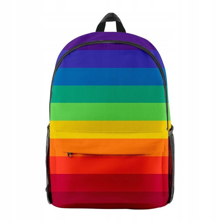 Rucsac de scoala Rainback, Poliester, A4, 44 x 26 x 15 cm, Multicolor