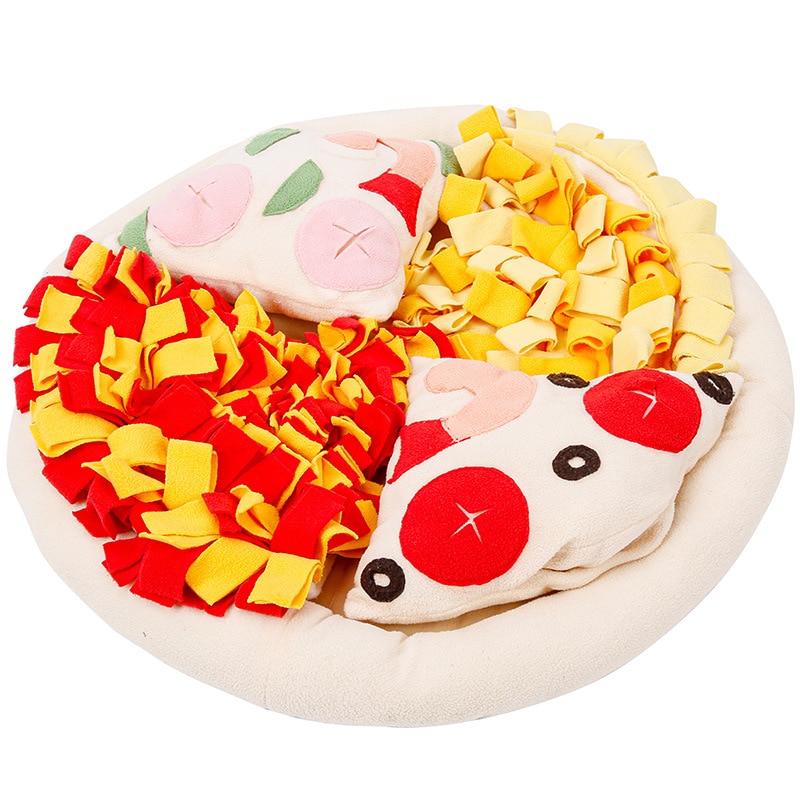トイガン pizza Pizza jucarie pentru caini, Toy, Plus, Multicolor, XL - eMAG.ro