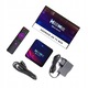 Smart box TV, 4K, H96 MAX, Android, 16GB, Wifi 2.4G, 5V, 2A, черен