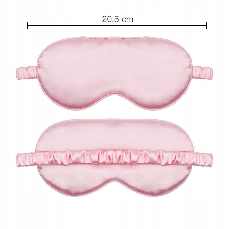 Masca Roz Masca de dormit, tip ochelari, Satin, Roz - eMAG.ro
