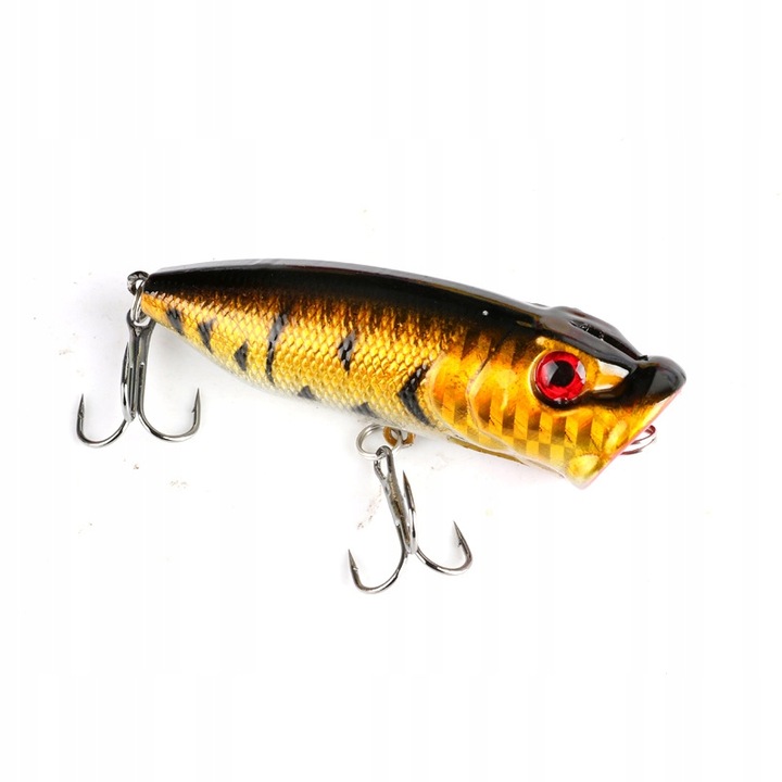 Wobbler BIBAN PIKE, Sárga/Fekete, 7 cm, 10 g