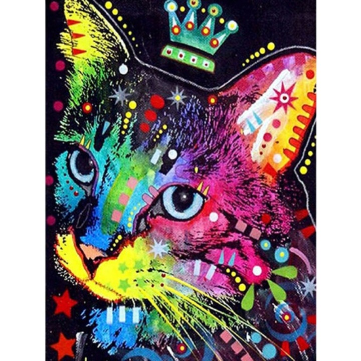 Set creativ cu mozaic, 40 x 60 cm, Multicolor