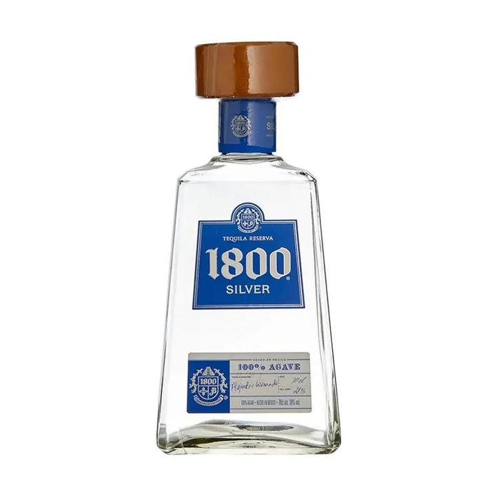 Tequila 1800 Blanco Silver, 0,7 l, 38%