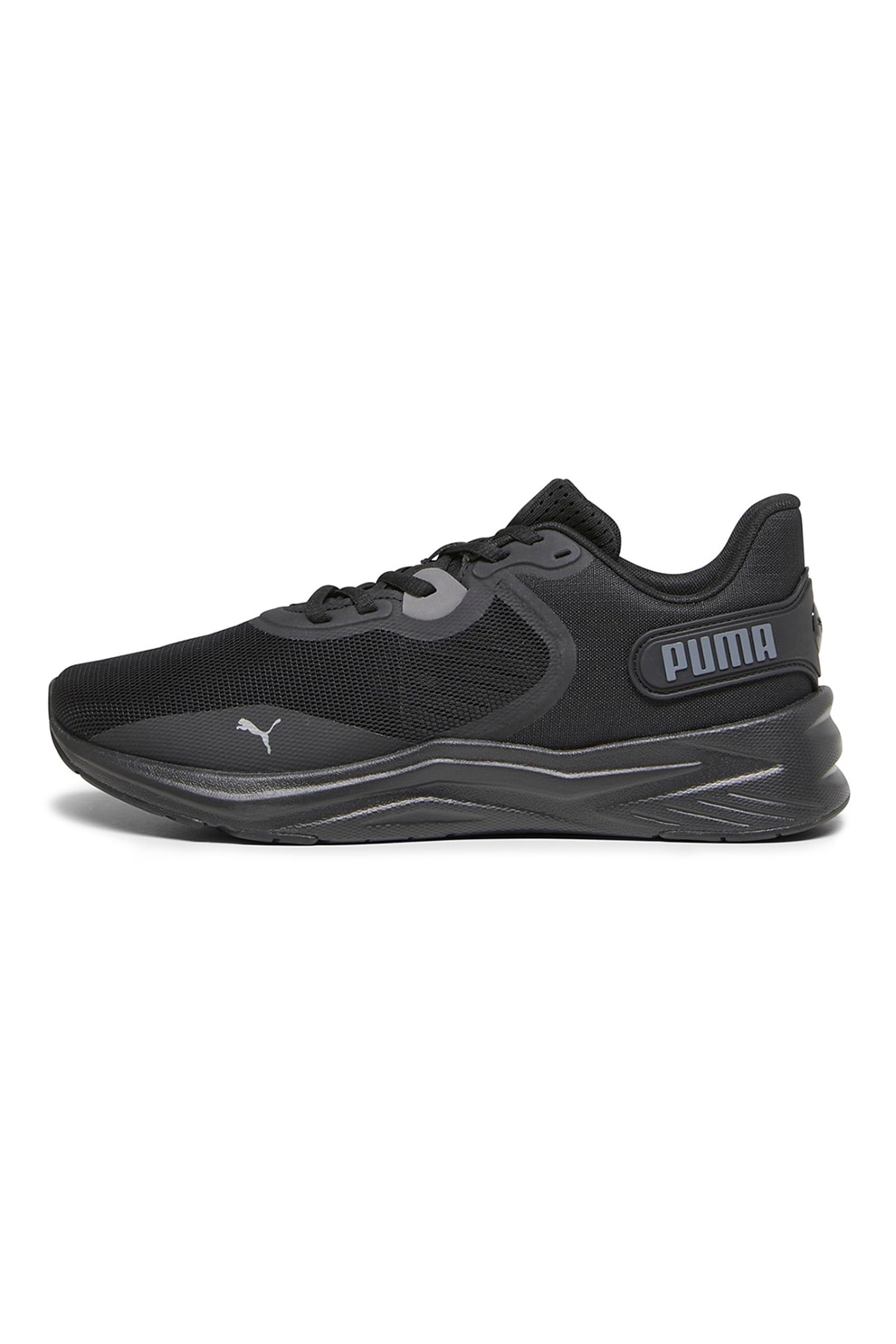 Puma, Pantofi cu logo pentru fitness Disperse XT 3, Negru, Gri inchis ...