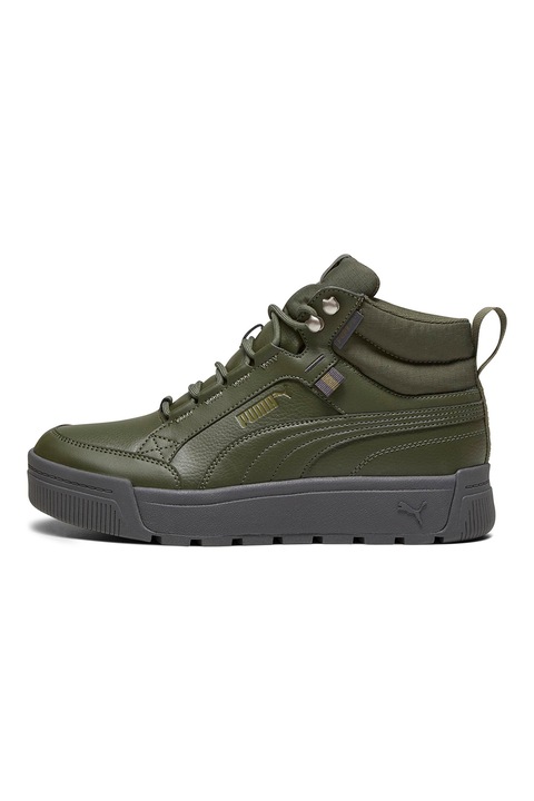 Puma, Pantofi sport mid-cut Tarrenz SB III PureTex, Verde padure, 8