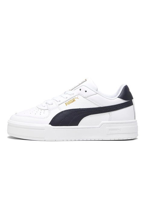 Puma, CA Pro Classic bőrsneaker, Koptatott fekete, Törtfehér, 6