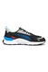 Puma, Pantofi sport cu garnituri de piele RS 3.0 Energy, Negru, Albastru royal, 7.5