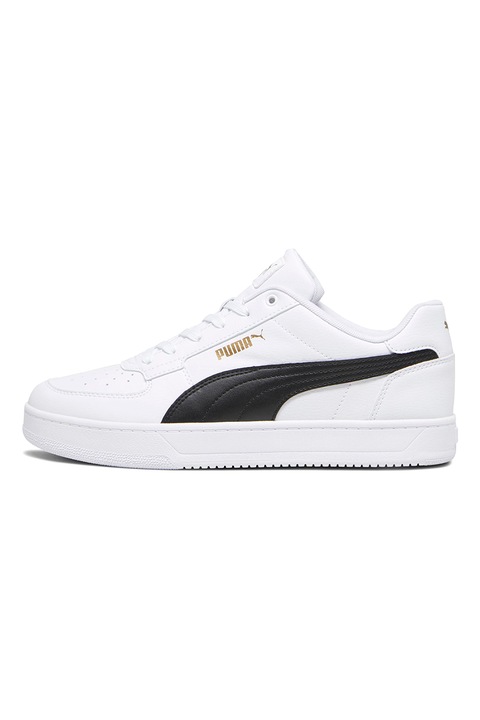 Puma, Caven 2.0 műbőr sneaker, Fehér/Fekete