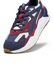 Puma, Pantofi sport S-X Efekt PRM, Alb/Visiniu/Bleumarin