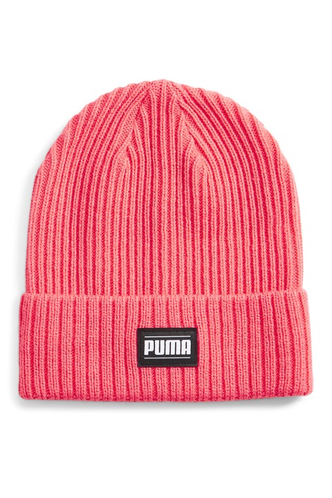 Puma, Шапка Classic Cuff с едра плетка, Ягодово червено
