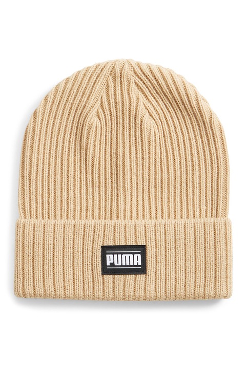 Puma, Caciula tricotata gros Classic Cuff, Maro nisip