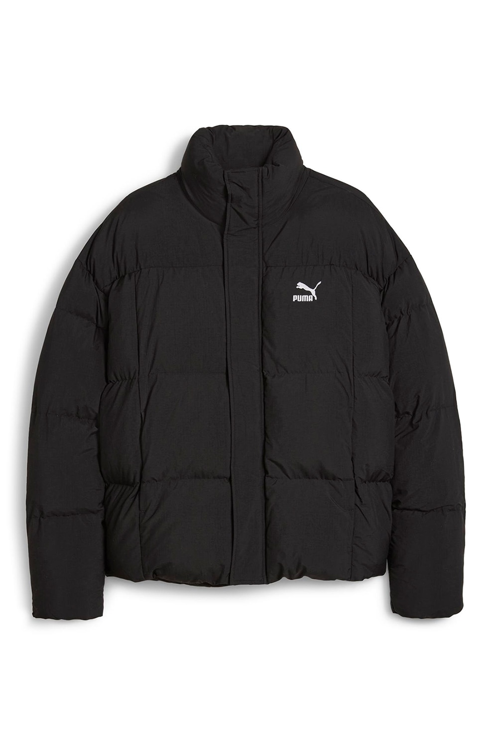 Puma, Зимно яке Classics със свободна кройка, Черен, XL - eMAG.bg