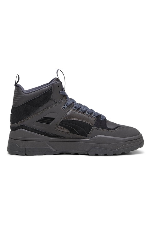 Puma, Pantofi sport mid-cut Slipstream Hi Xtreme, Negru/Gri antracit
