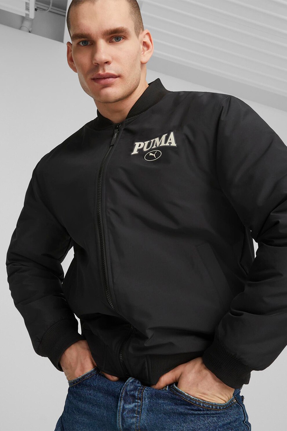 Puma Jacheta bomber cu buzunare oblice eMAG.ro