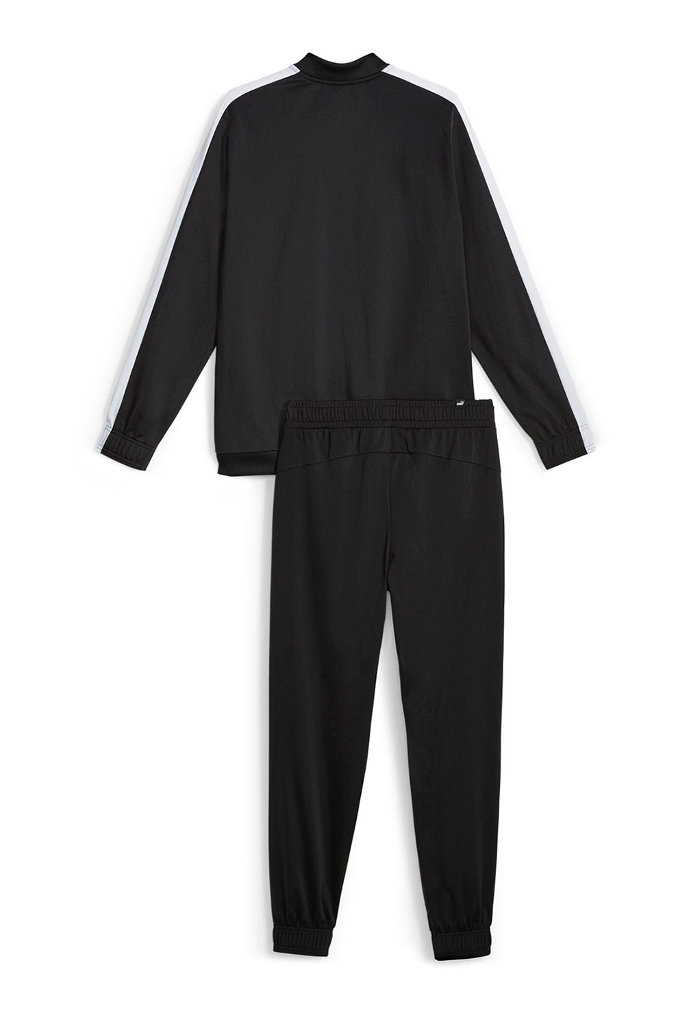 Puma, Trening cu fermoar si logo, Negru, Alb, XL - eMAG.ro