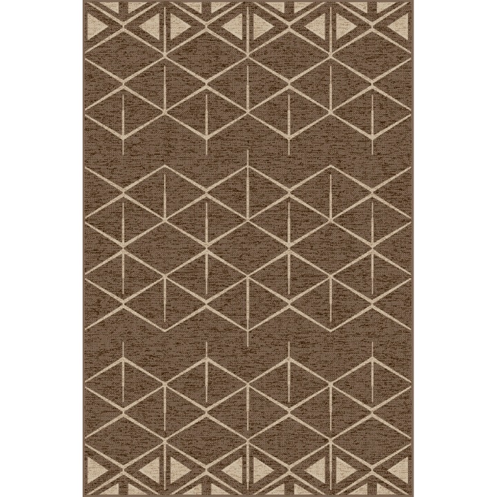 Килим Home Vista, Daffi 13036, Бежово / Кафяво, 50x80 см