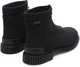 Camper, Ghete striate cu fermoar Pix, Negru, 37