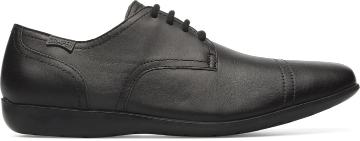 Camper, Pantofi de piele Mauro 67, Negru, 41