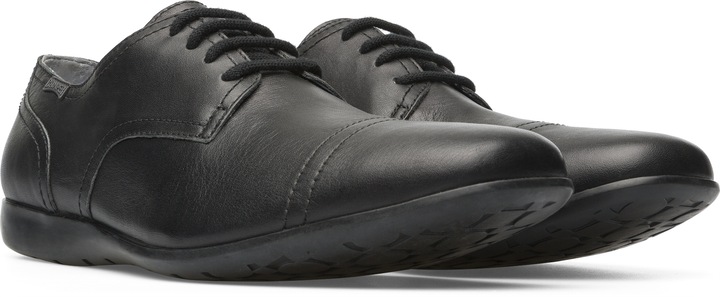 Camper, Pantofi de piele Mauro 67, Negru, 41