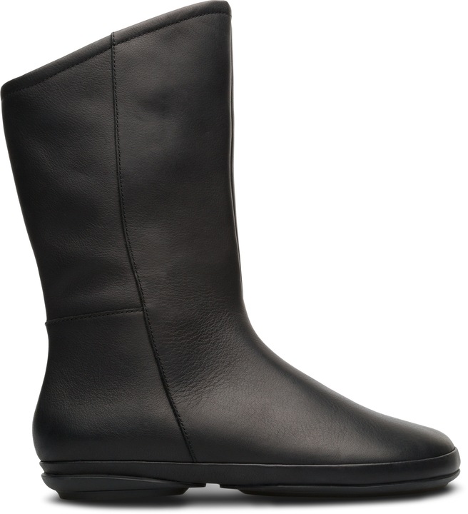 Camper, Cizme medii de piele Right 209, Negru