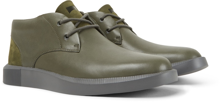 Camper, Ghete chukka de piele Bill 245, Verde masliniu, 46
