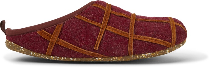 Camper, Papuci de lana Twins 285, Visiniu