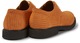 Camper, Pantofi de piele Twins 327, Portocaliu inchis, 40