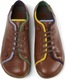 Camper, Pantofi casual de piele Peu Cami Twins 505, Maro, 41