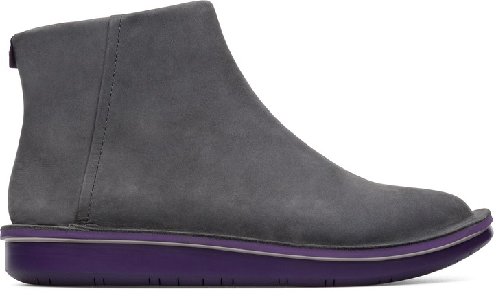 Camper, Ghete de piele nabuc Formiga 823, Gri