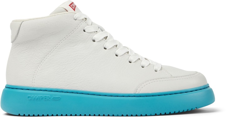 Camper, Pantofi sport high-cut de piele Runner K21 1293, Alb