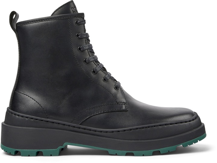 Camper, Bocanci de piele Brutus Trek 1303, Negru