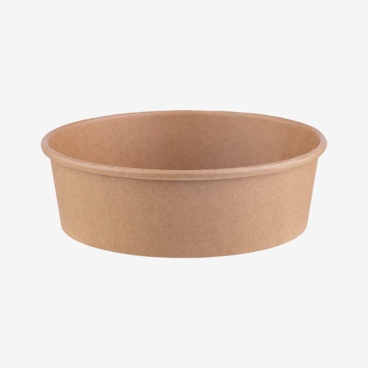 PE крафт картонени купички Ø150мм 500мл 50бр