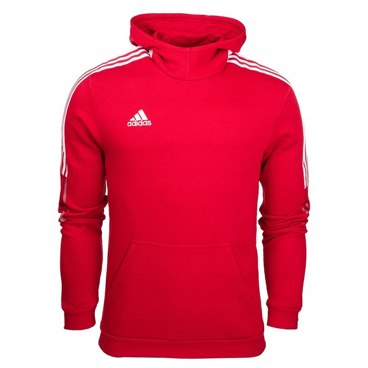 Hanorac sport pentru barbati, Adidas, Bumbac, Rosu, 2XL