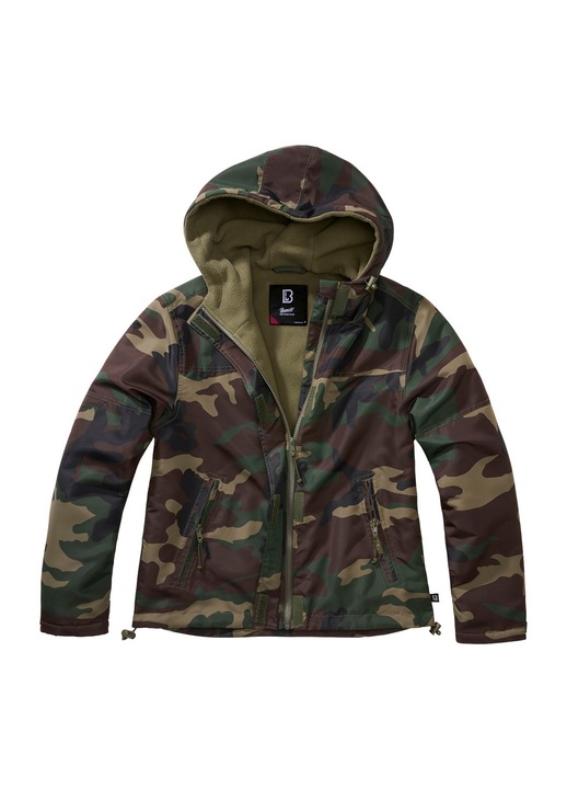 Női kabát, Brandit, poliészter, zöld, L-es méret