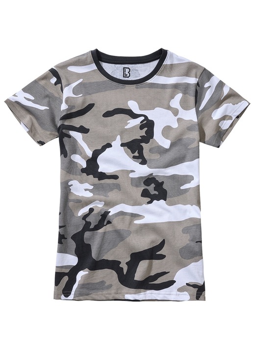 Tricou dama, Brandit, Bumbac, Camuflaj, Camuflaj, M