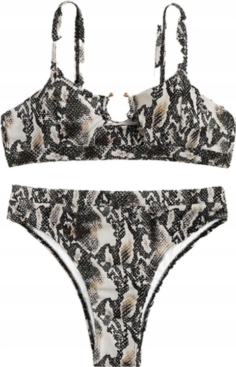 Costum de baie dama, Sapphire, Piele de sarpe, Piele de sarpe