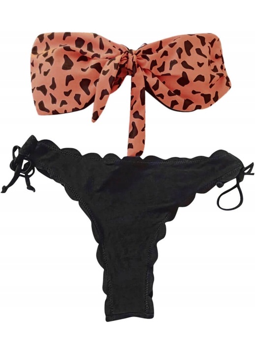 Costum de baie dama, Sapphire, Negru/Maro, Negru/Maro